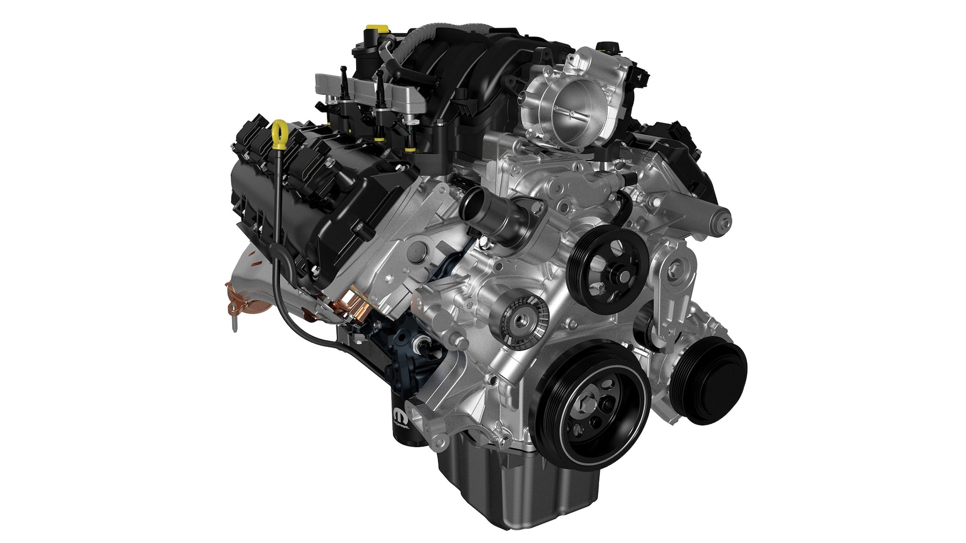002 5 7 345ci hemi crate engine