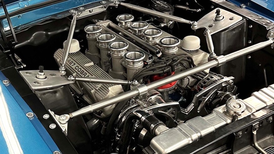 003 1968 Ford Mustang Fastback TMI Restomod pro touring Shelby Blue Cobra