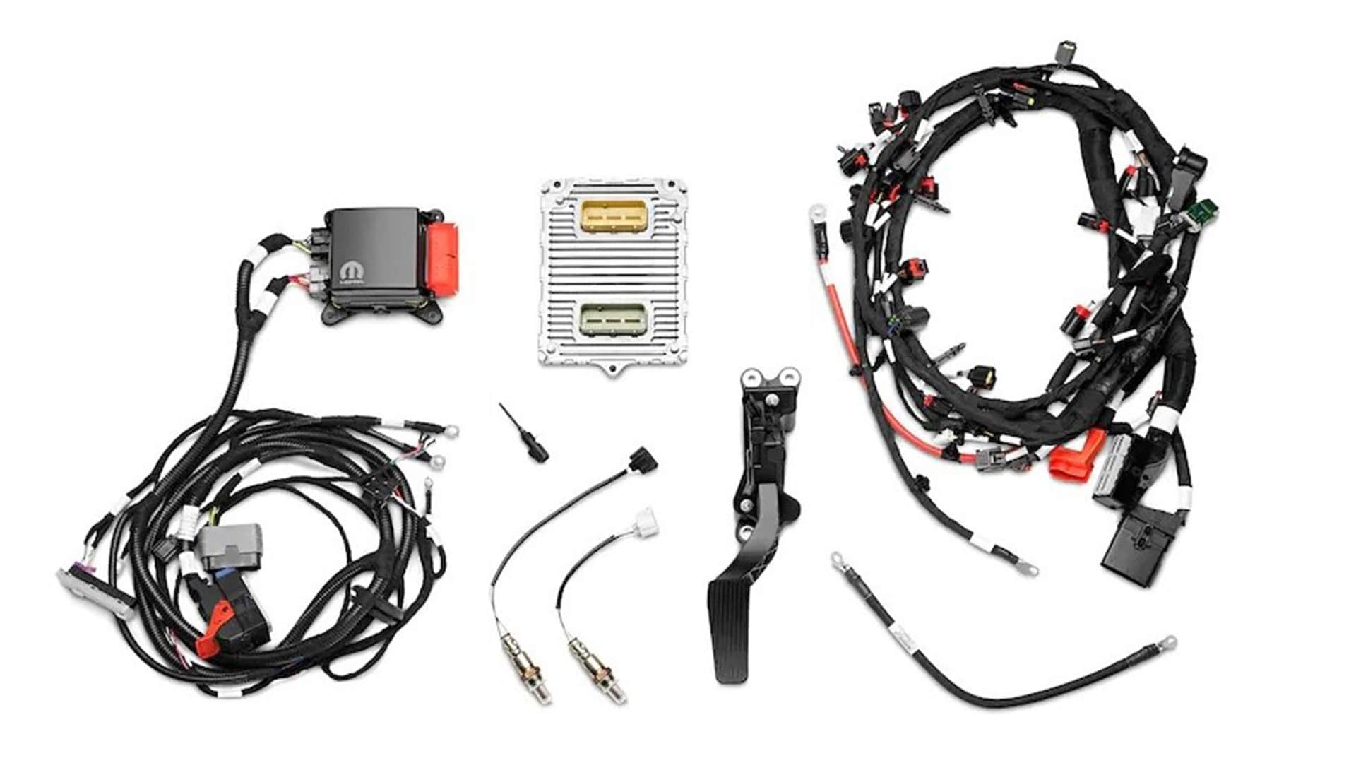 003 mopar helliphant crate harness throttle kit