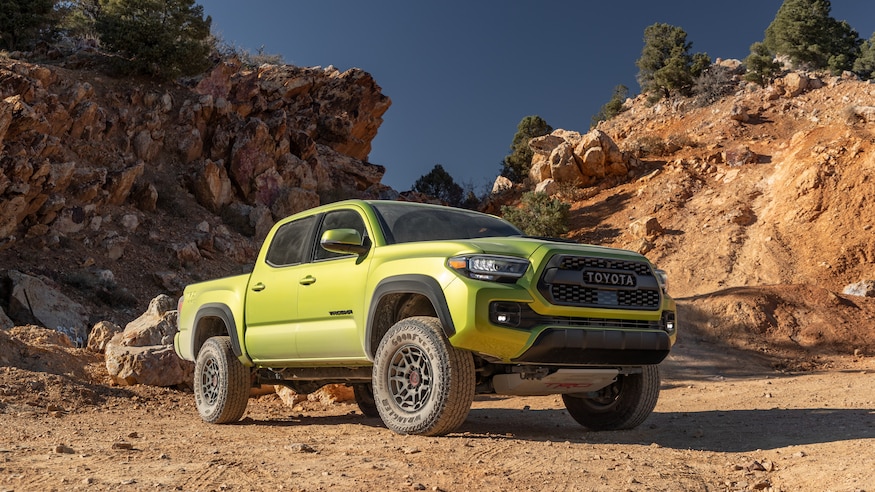 022 2022 four wheeler pickup truck of the year toyota tacoma trd pro