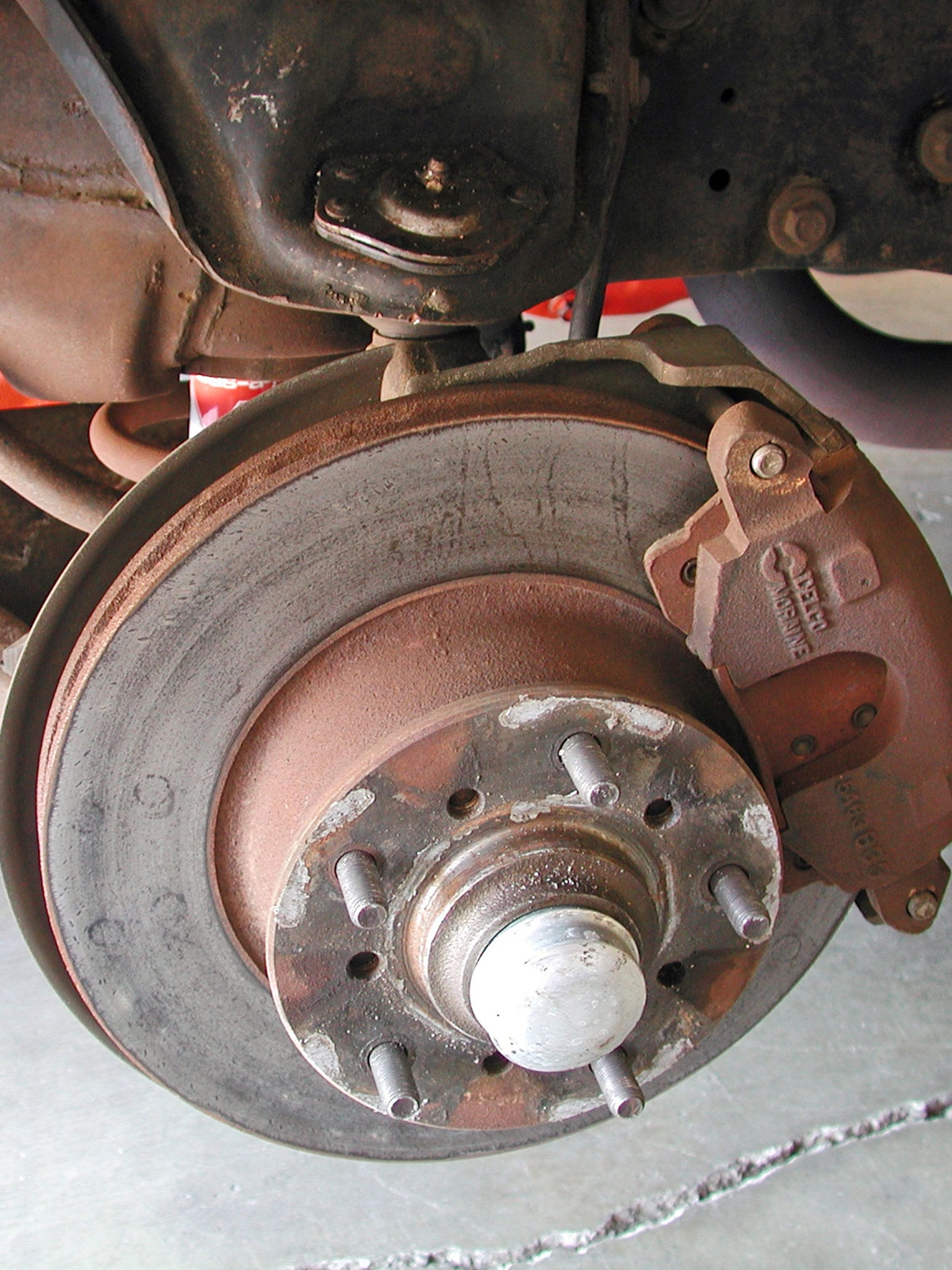 122 1969 Camaro front disc brake single piston caliper