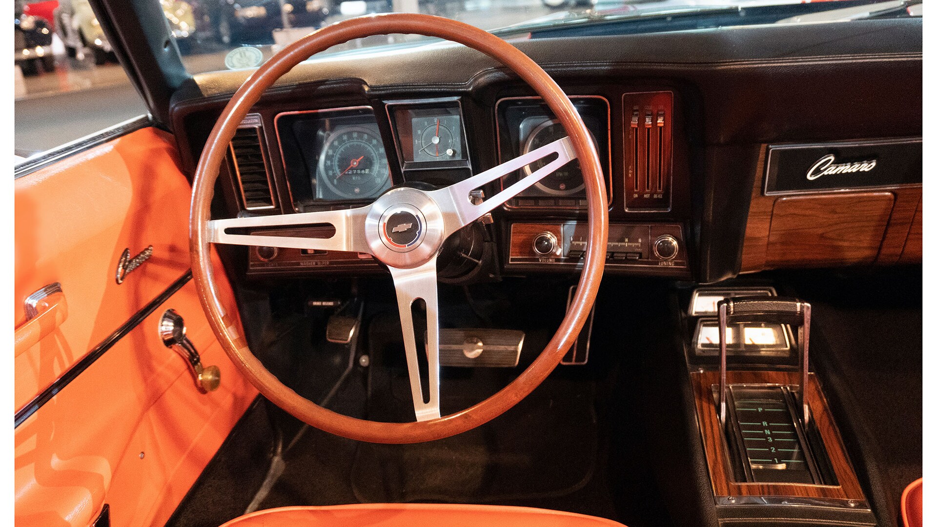 173 1969 Camaro SS RS Indy pace car driver seat view