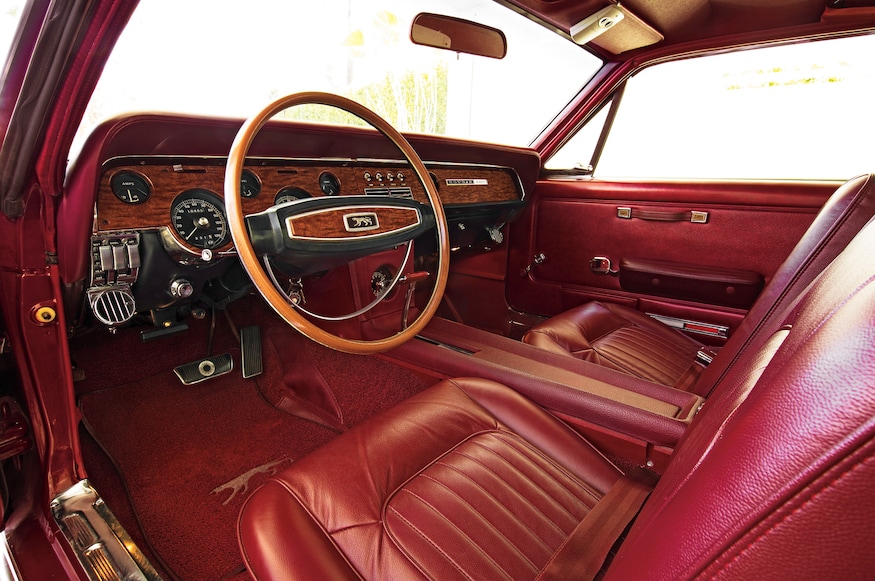 1967 1968 Mercury Cougar cockpit