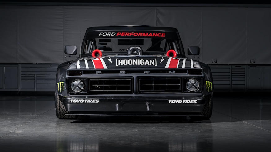 En este momento estás viendo Puedes comprar el amenazante Ford F-150 de Ken Block en 1977 Hoonitruck