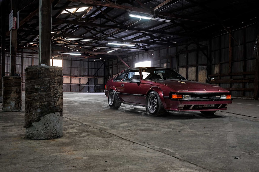 1985 Toyota Celica Supra P Type Pasenger Side Front View 02