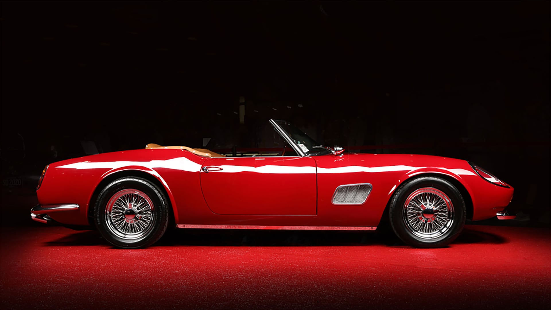 1985 modena spyder california ferris bueller side