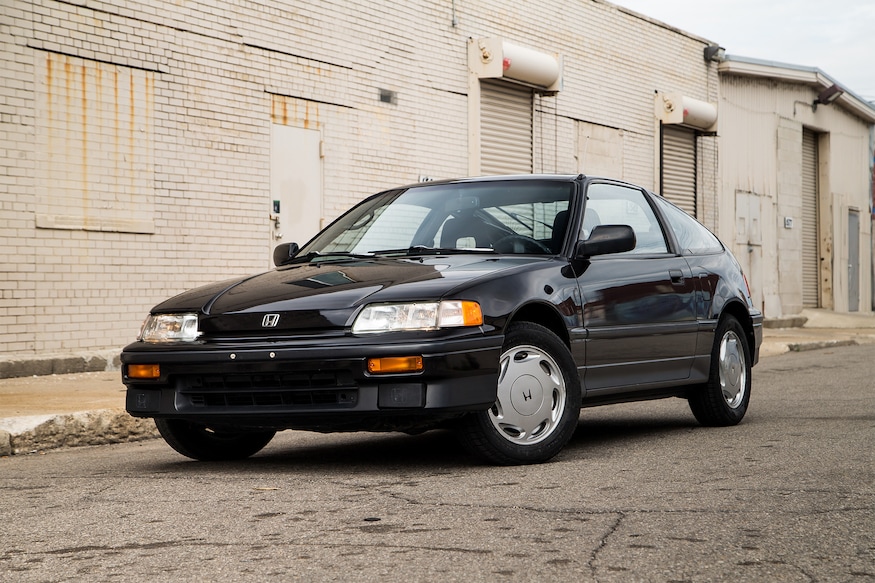 1988 Honda CRX Si front three quarter 04