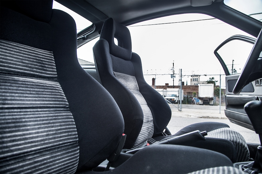 1988 Honda CRX Si seats 02
