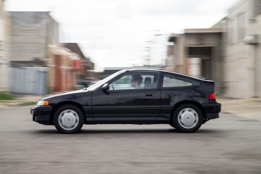1988 Honda CRX Si side profile in motion 01 660x440