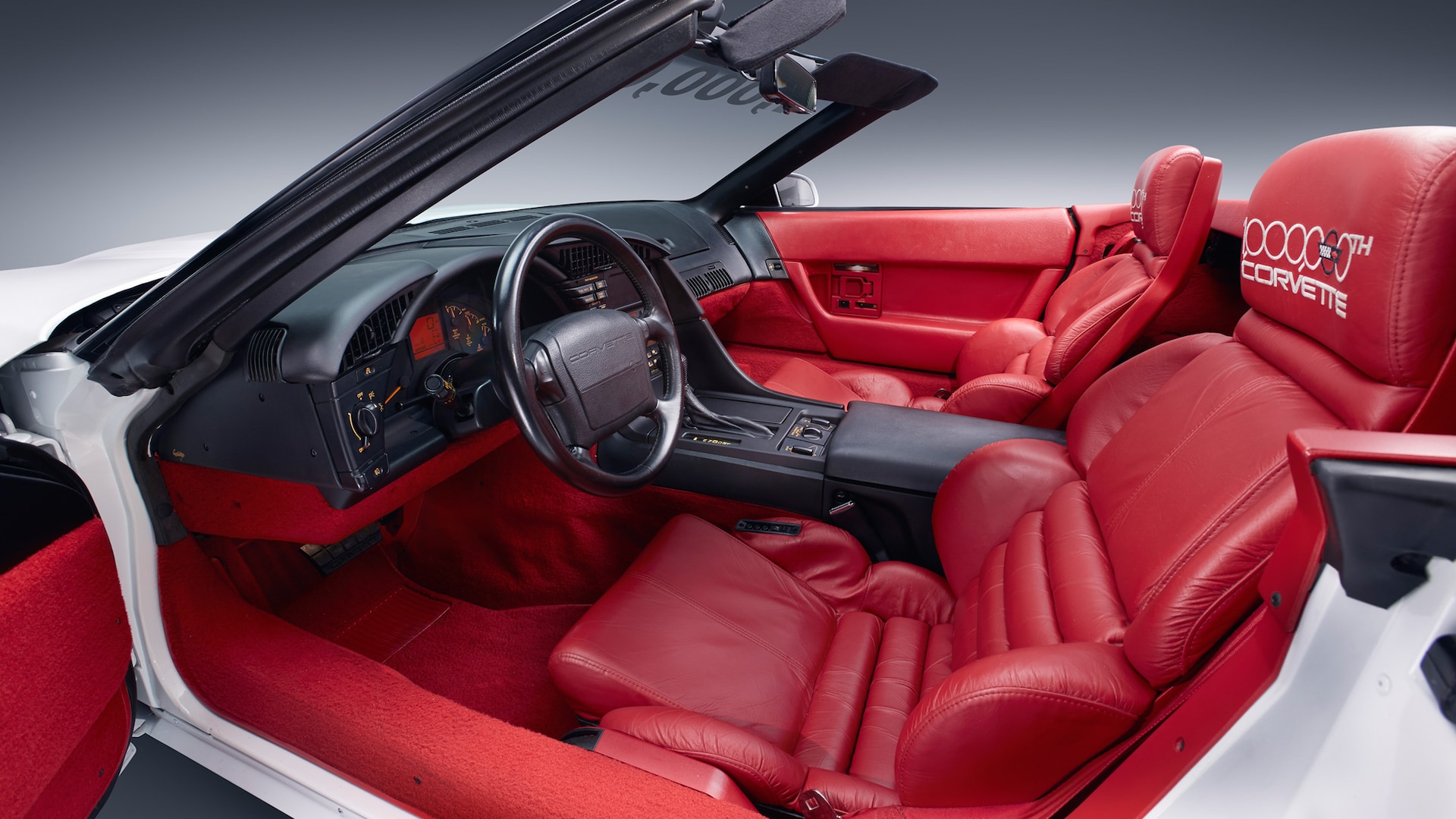 1992 Chevrolet Corvette Convertible interior