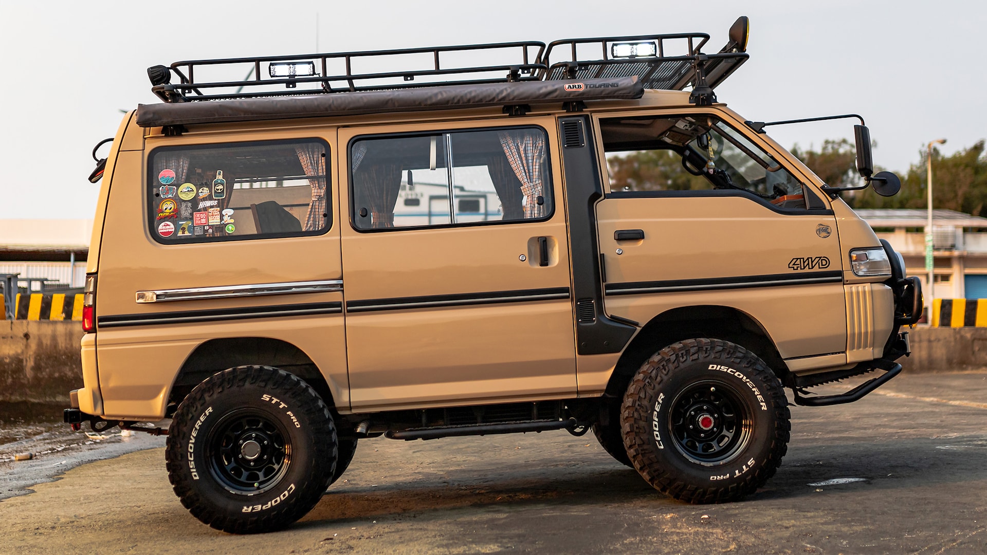 1995 mitsubishi delica overland lifted pro comp 02