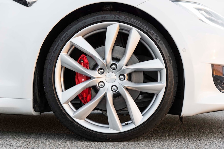 2017 Tesla Model S P100D wheels