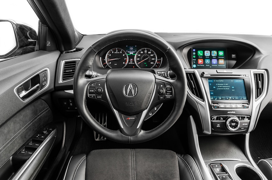 2018 Acura TLX interior drivers side