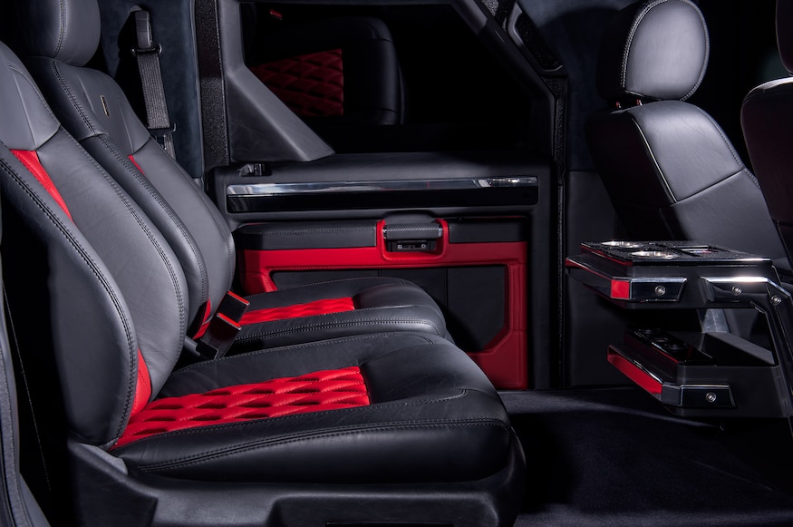 2018 USSV Rhino GX rear interior seats 01