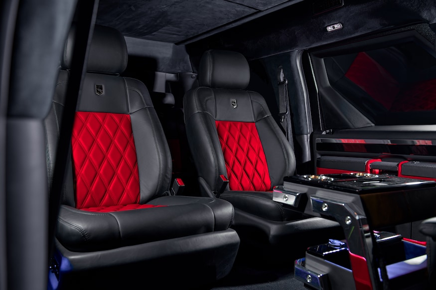 2018 USSV Rhino GX rear interior