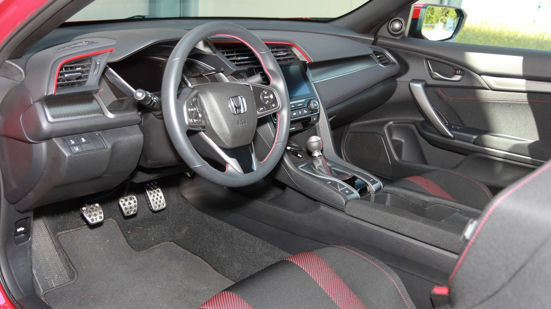 2020 Honda Civic Si Coupe interior