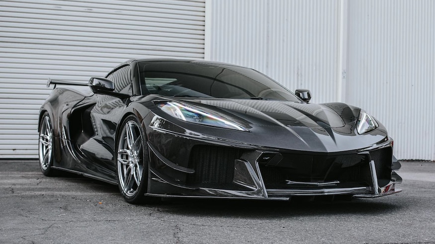 En este momento estás viendo Ancho Z06 ahora disponible para Corvettes CHEVY C8 no Z06 a través de Anderson Composites WideBody Kit