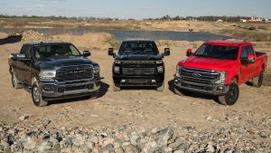Lee más sobre el artículo 2021 Ford F-250 vs. Ram 2500 HD, Chevrolet Silverado 2500 HD: gigantes más suaves
