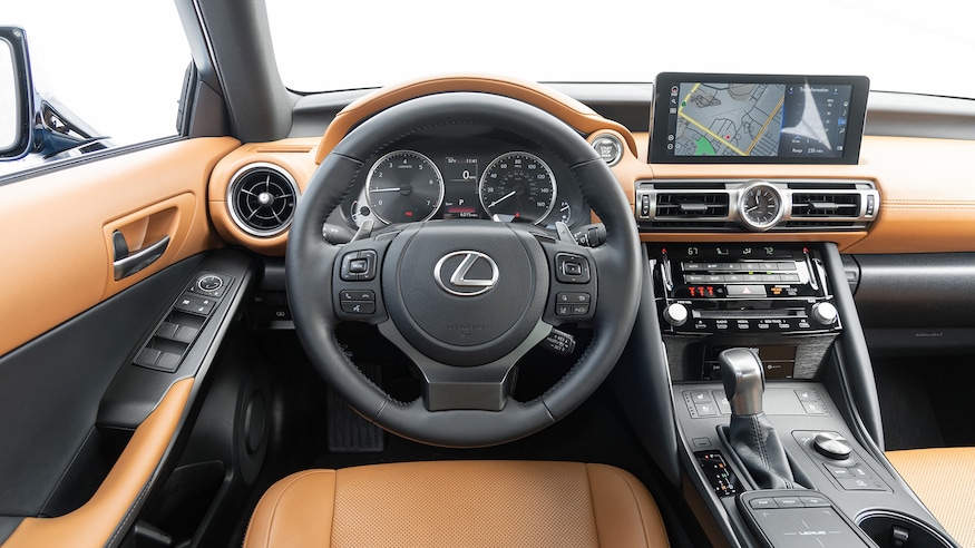 2021 Lexus IS 300 AWD interior detail 1