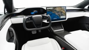 Lee más sobre el artículo 2022 Revisión interior a cuadros Tesla Model S: ¿Dónde está el cuadrado?