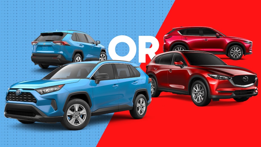 En este momento estás viendo 2021 Toyota RAV4 o Mazda CX-5? Los pros y contras de cada SUV compacto