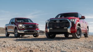 Lee más sobre el artículo 2022 Toyota Tundra vs. 2021 Ford F-150: ¿Inicio de nuevo para un advenedizo?