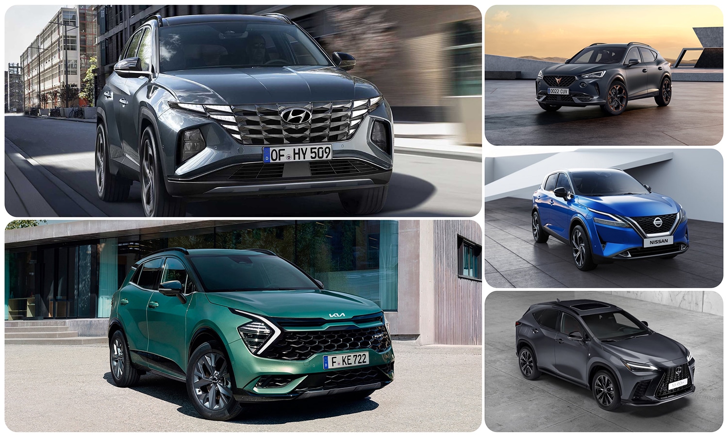 En este momento estás viendo 6 SUV compactos que son más lujosos de lo que piensas