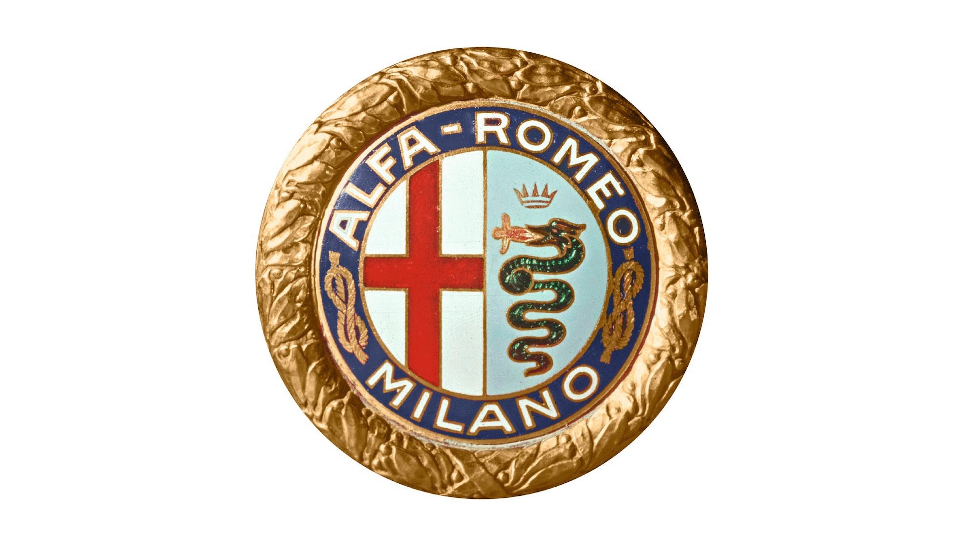 Alfa Romeo Logo Badge 1925 1945 1