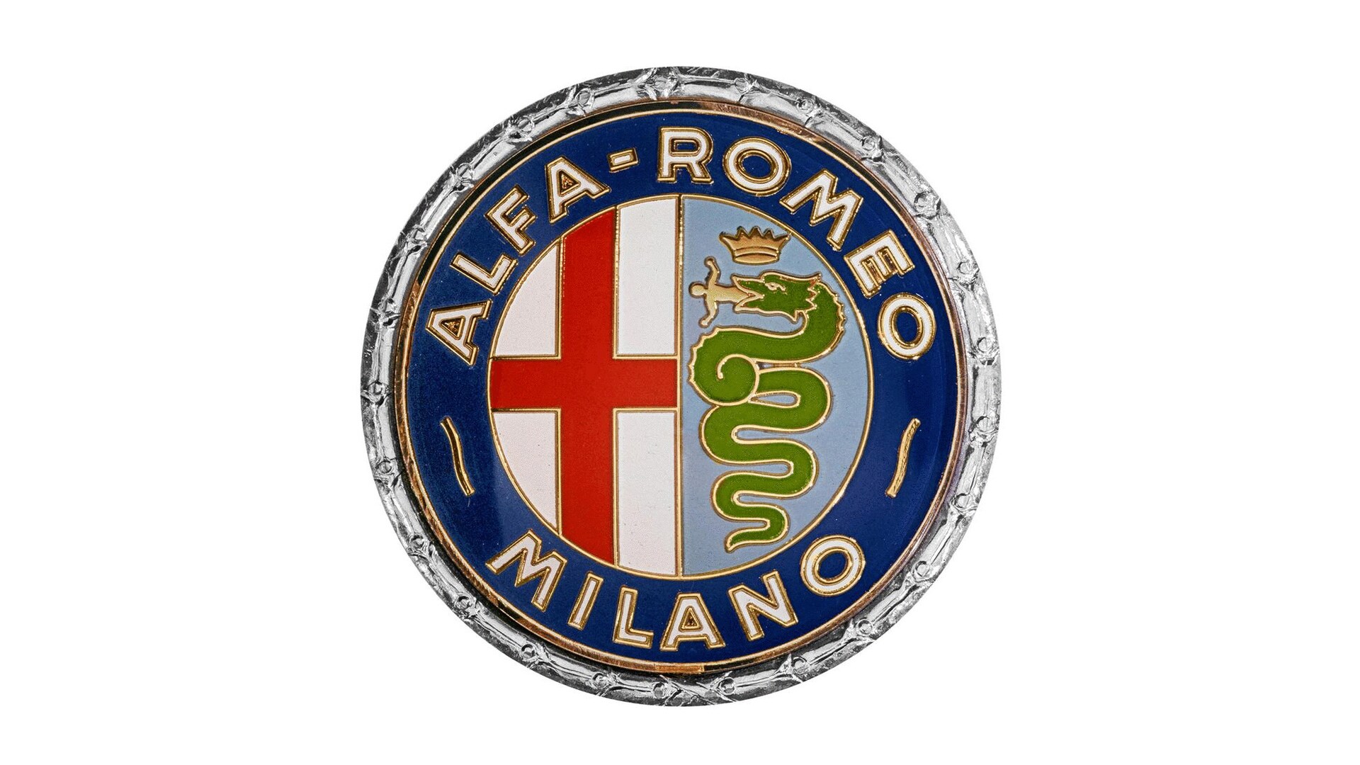 Alfa Romeo Logo Badge 1960 1972 1