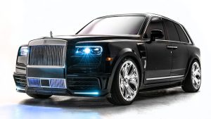 Lee más sobre el artículo Rolls-Royce Cullinan con temática gótica de Drake es definitivamente único