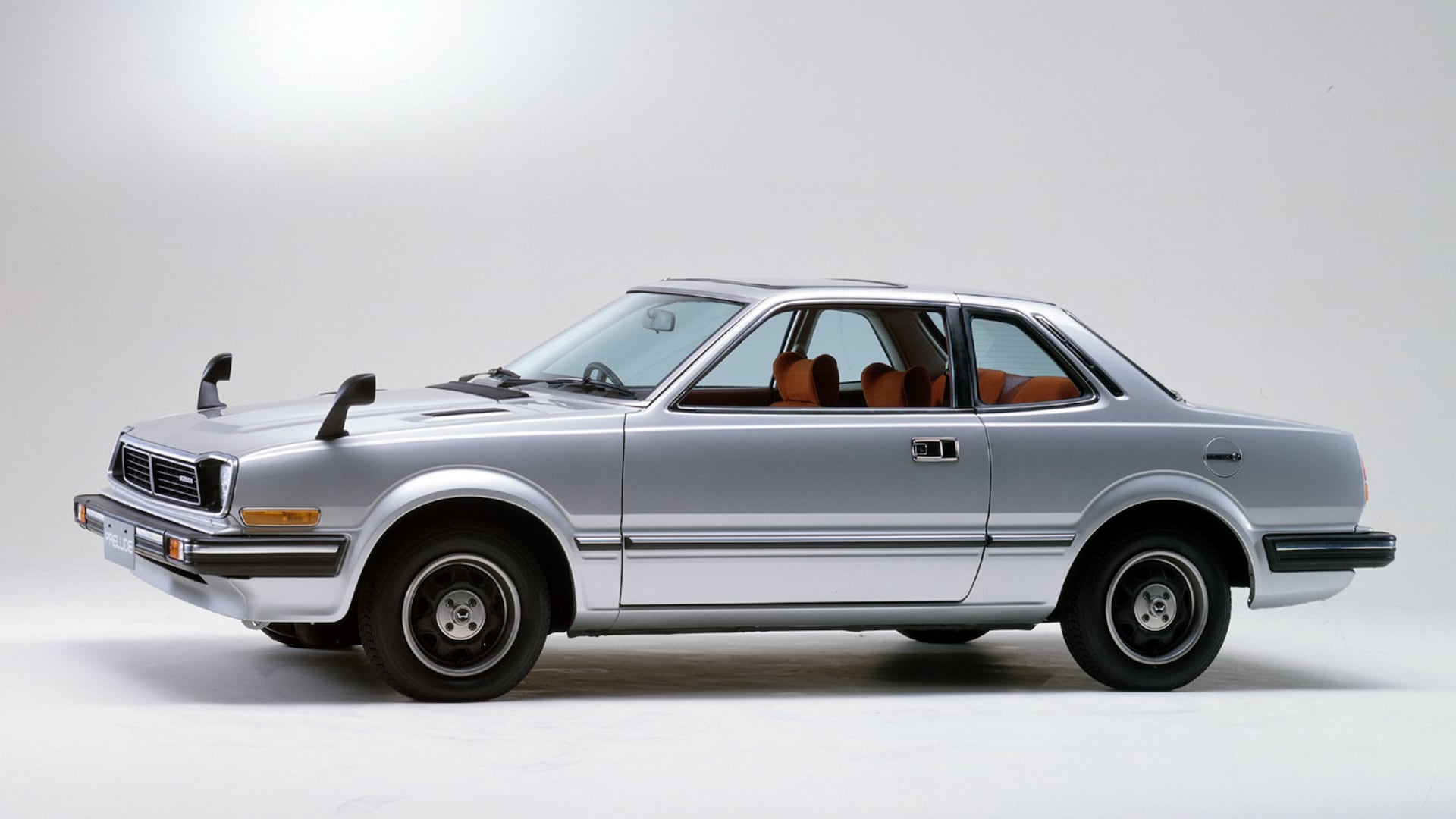 First Gen Honda Prelude Front Thrree Side