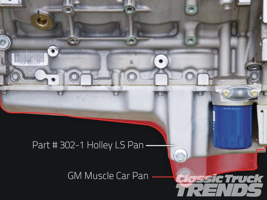 holley ls oil pan