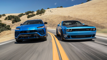 Dodge Challenger Hellcat Redeye Widebody vs. Lamborghini Urus: enfrentamiento de vuelta rápida de BDC 2019