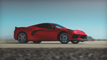 El desglose: Corvette C7 y dos C8 en la pista