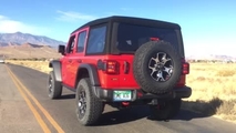 ¡Mira cómo se quema el Jeep Wrangler EcoDiesel 2020!