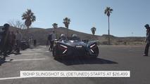 Polaris Slingshot R 2020 Primer manejo y agotamiento