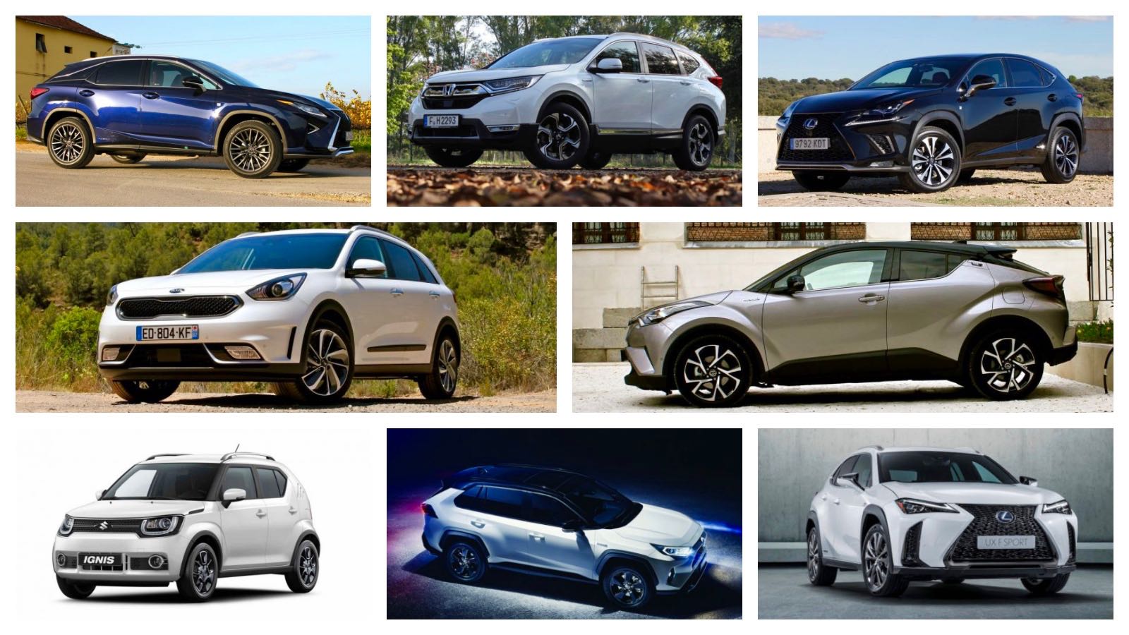 En este momento estás viendo Los 10 mejores SUV híbridos por menos de €15,000